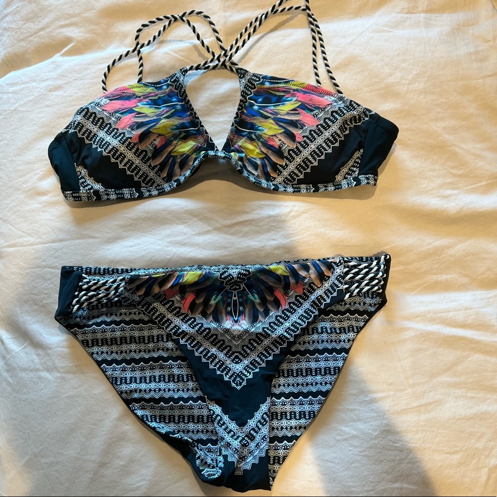 Red Carter reversible bikini! NWOT!